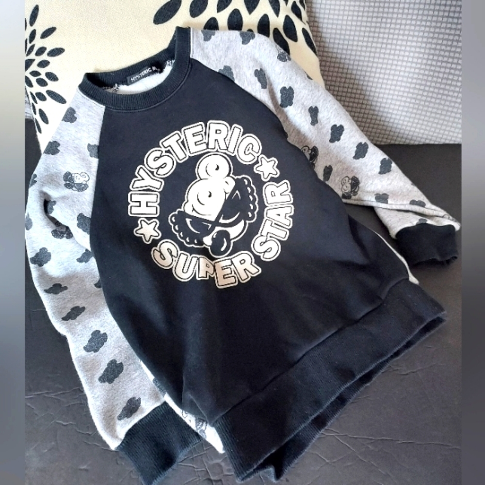 Japan Brand Hysteric Mini Long sleeves tee blouse Boy girl
